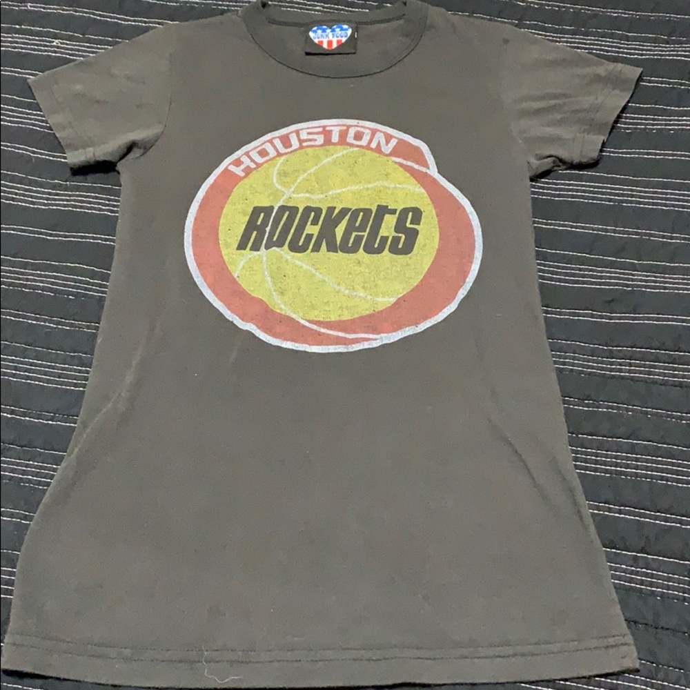 Houston Rockets vintage look juniors baby tee